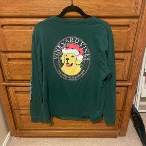 Vineyard vines holiday pocket long sleeve